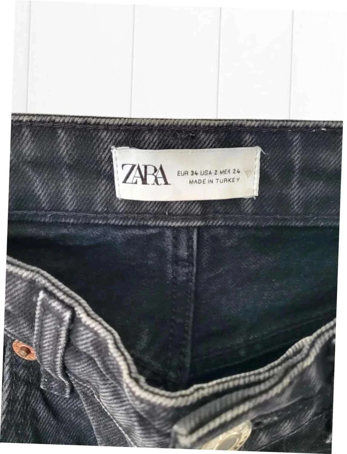 Zara high-waisted jeans – photo 4